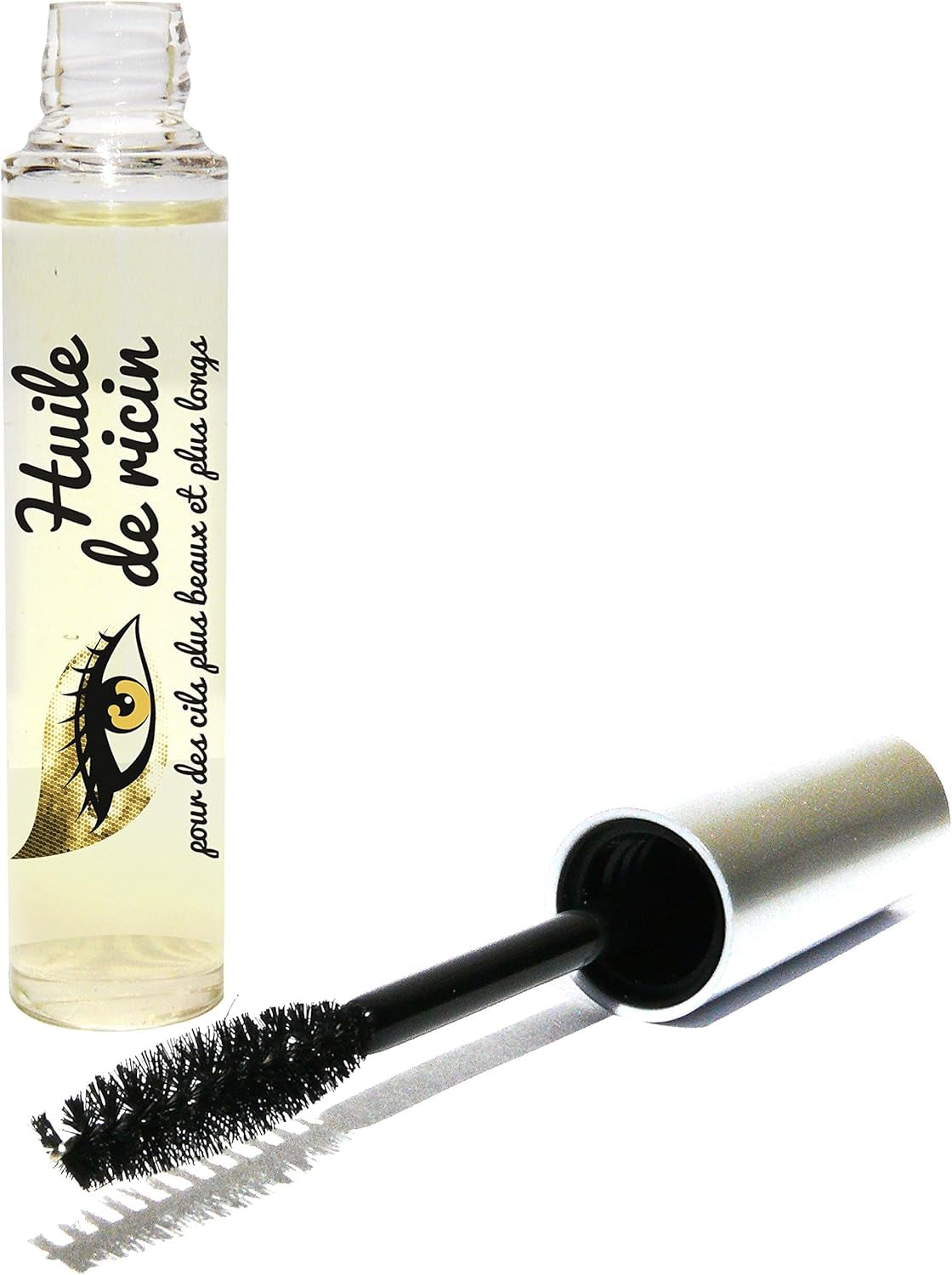100% Huile De Ricin BIO Pressée À Froid En Mascara Pour Booster La Pousse Les Cils. Essoreur Économique -