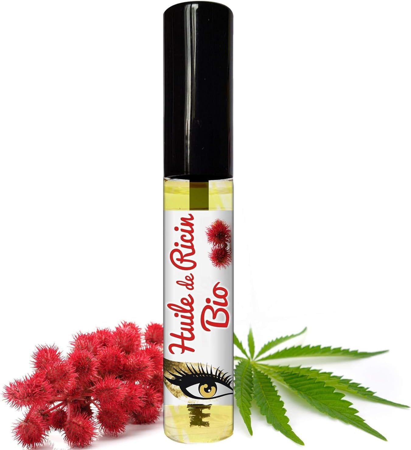 100% Huile De Ricin BIO Pressée À Froid En Mascara Pour Booster La Pousse Les Cils. Essoreur Économique -