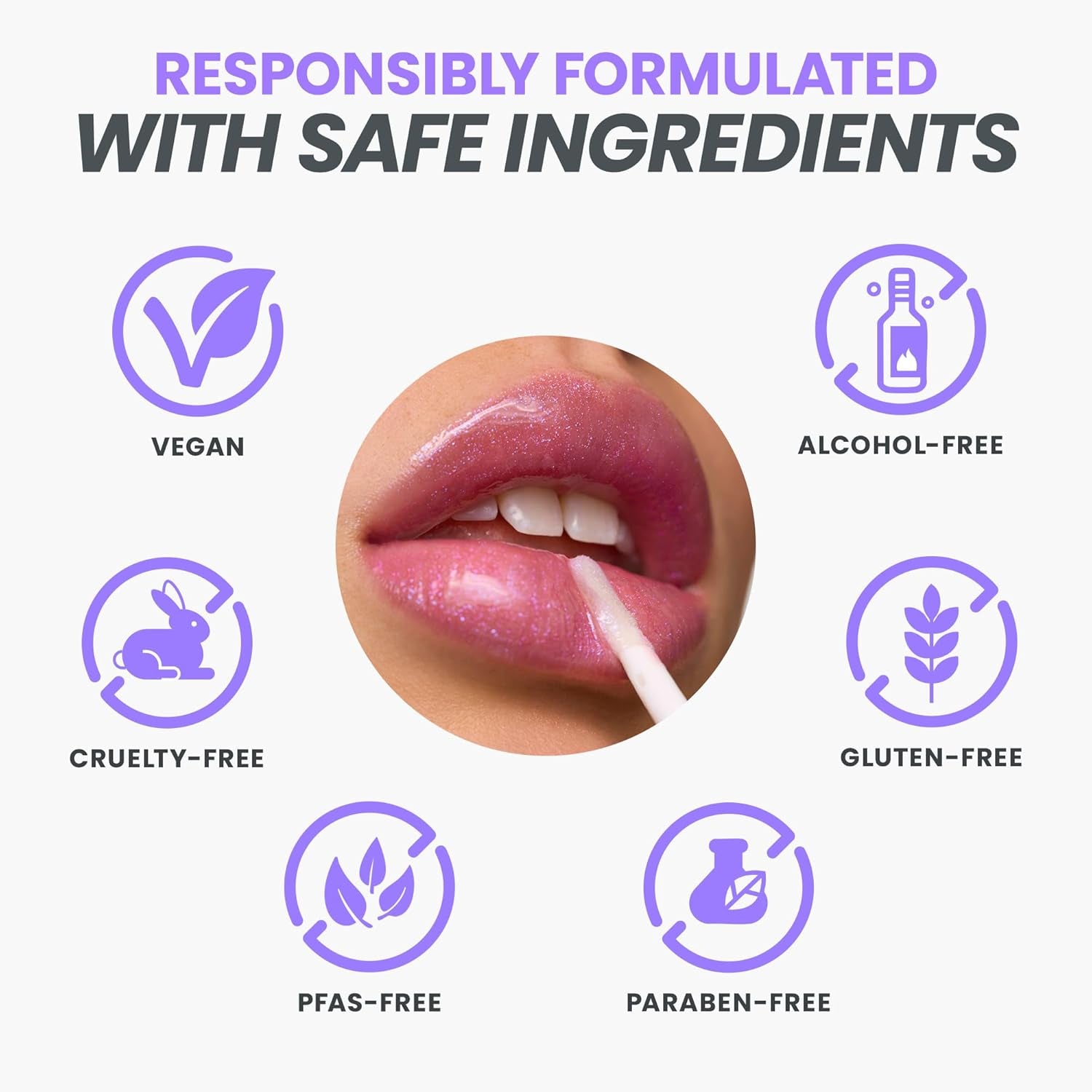 Wonder Blading Top Gloss - Brillant À Lèvres Transparent À Paillettes, Maquillage Pour Les Lèvres Au Fini Hydratant Et Brillant (Holographique)